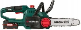 Tronçonneuse sans fil PAKS 20-Li E5, 20 V parkside sur fond blanc
